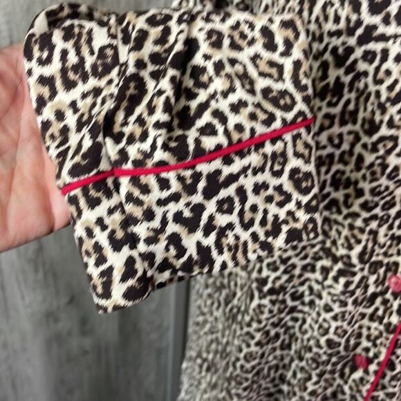 Charter Club Intimates leopard print nightgown women's L - Picture 6 of 15